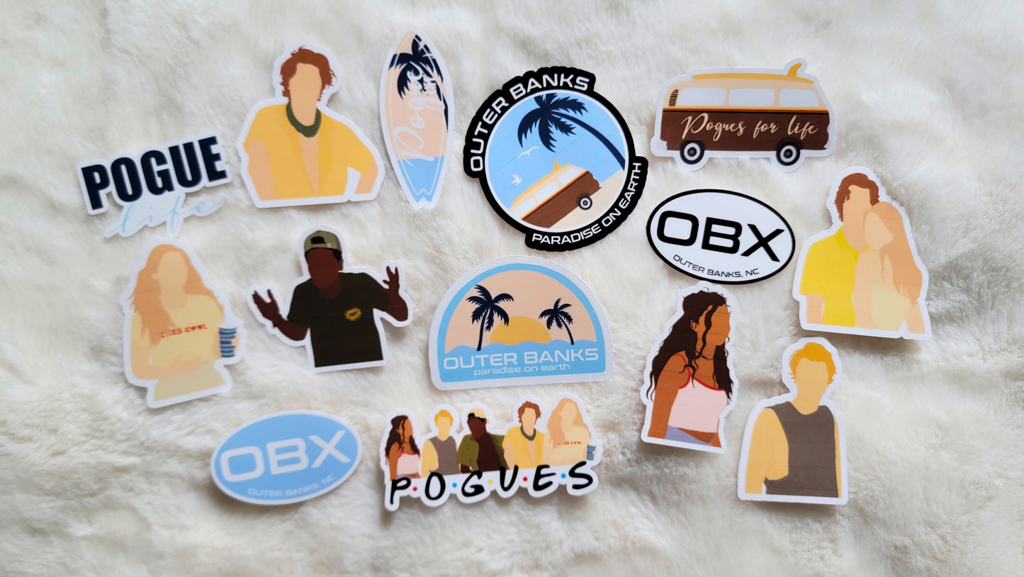 Paradise On Earth Stickers