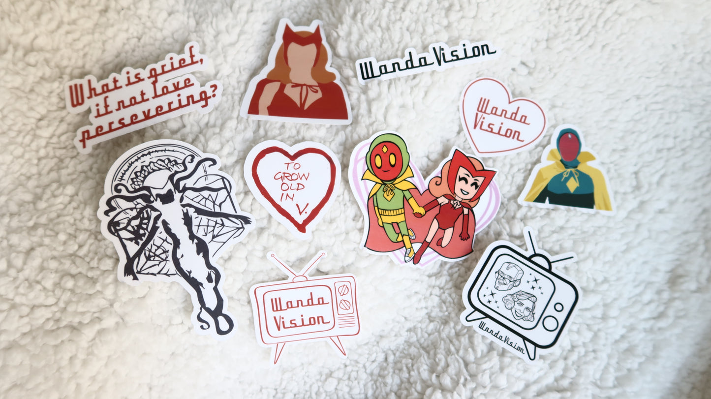 To Grow Old In Stickers
