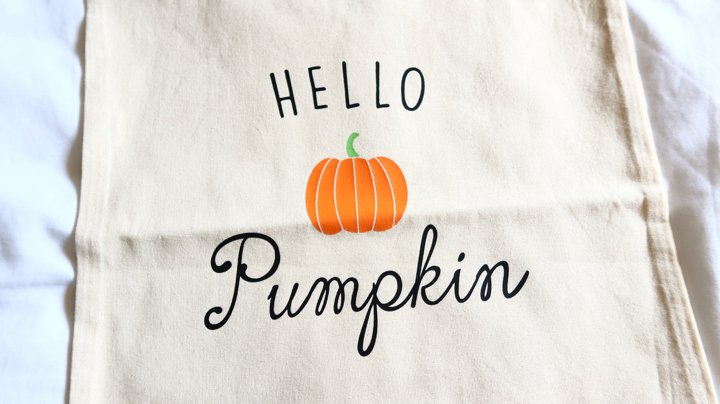 Hello Pumpkin Tote Bag