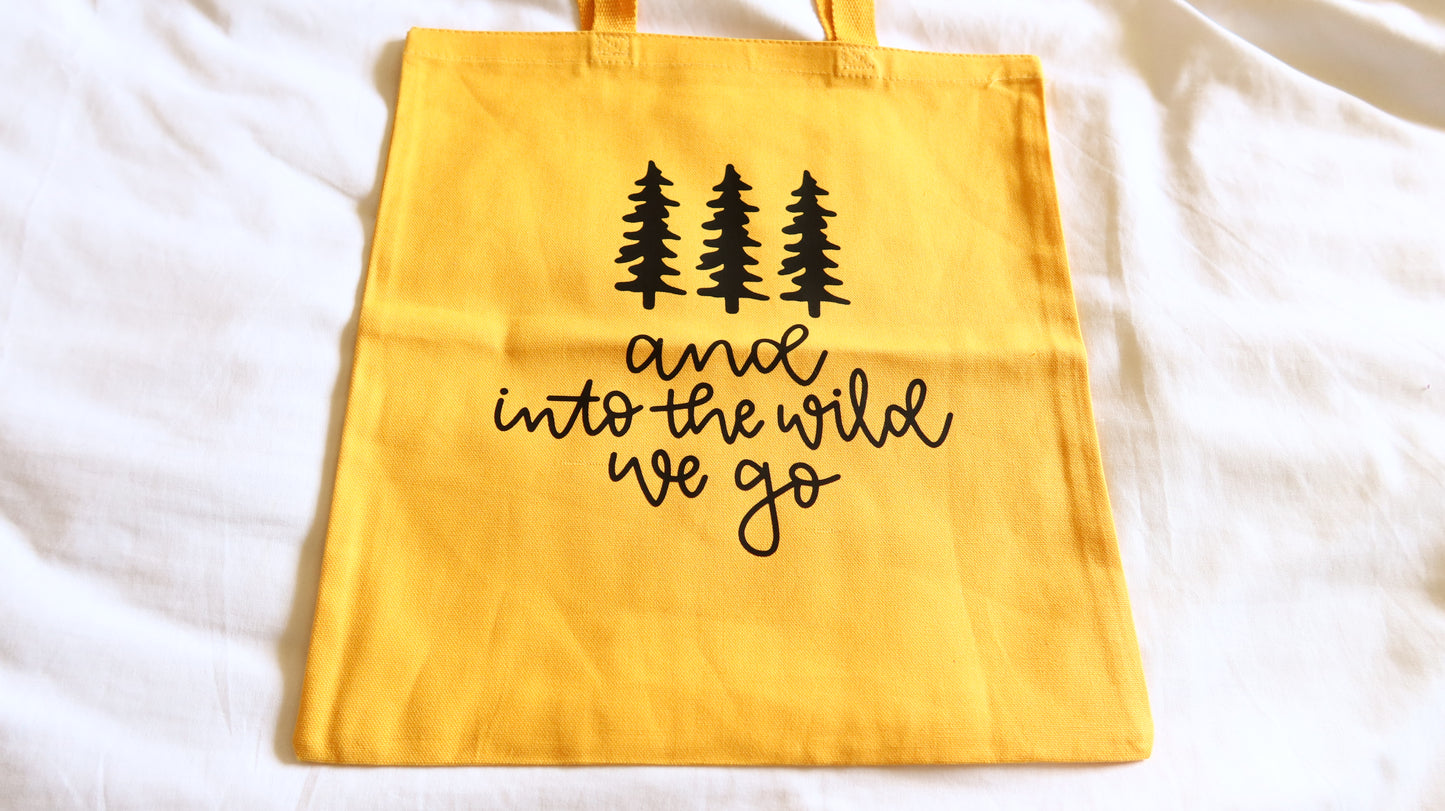 Into The Wild Tote Bag