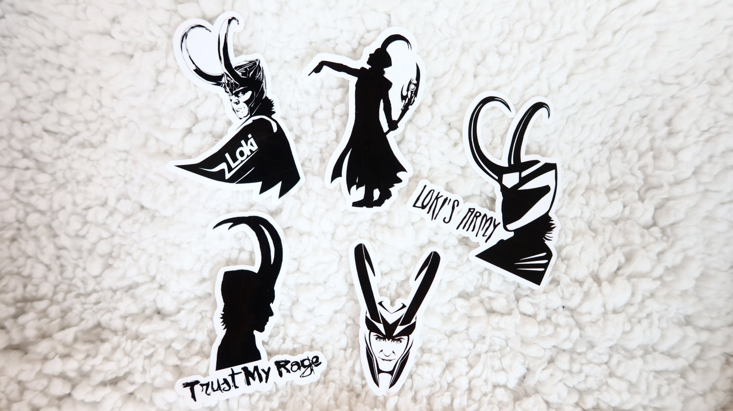 Trust My Rage Stickers