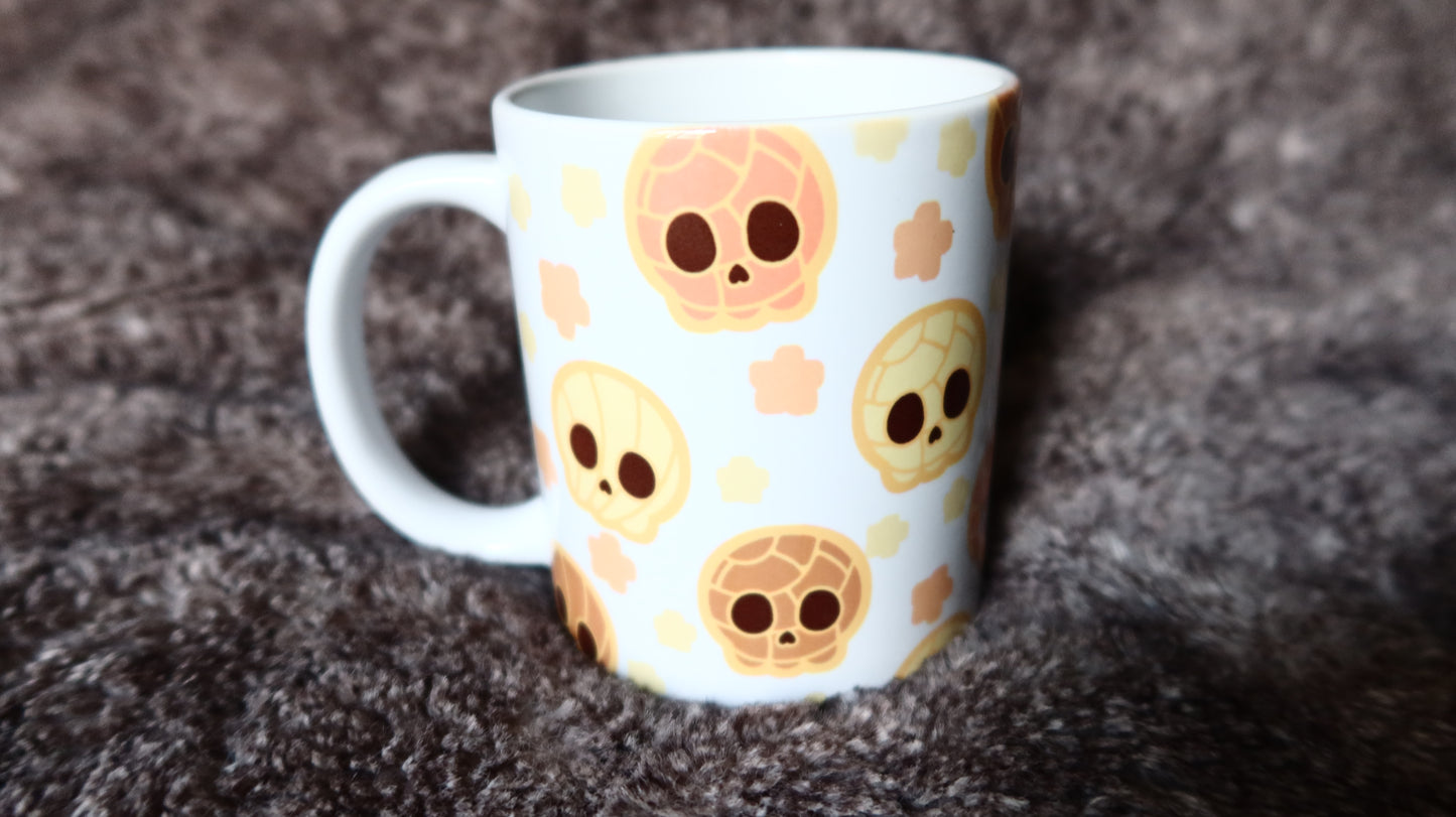 Cute Concha Skull Mug