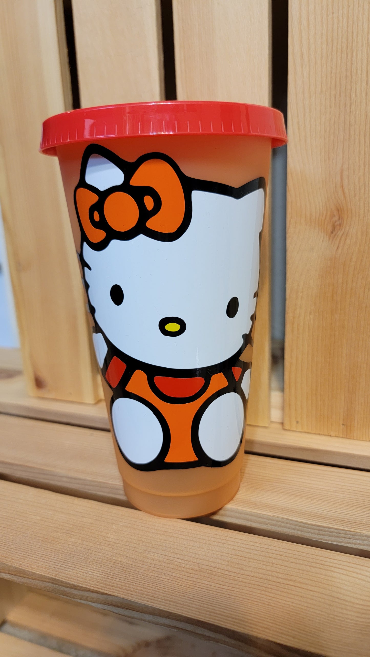 Cat Color Changing Tumbler