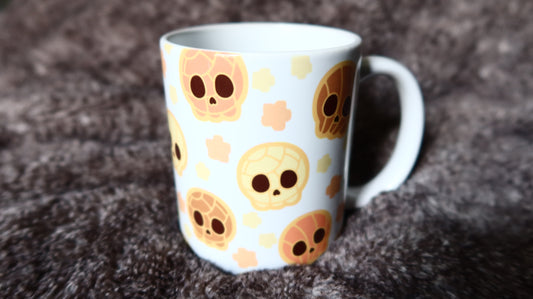 Cute Concha Skull Mug